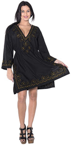 la-leela-rayon-womens-caftan-style-summer-beachwear-bathing-suit-cover-up-dress