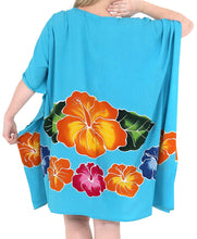 Load image into Gallery viewer, Women&#39;s Designer Sundress Beachwear Plus Size Evening Casual Cover ups Turquoise