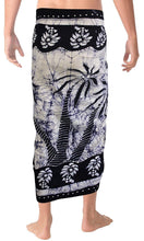 Load image into Gallery viewer, LA LEELA Beach Towel Swim Batik Beach Wear Mens Sarong Pareo Cover ups Wrap Bathing Suit