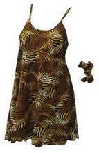 Load image into Gallery viewer, la-leela-womens-summer-casual-loose-swing-t-shirt-beach-sundress-kaftan-cover-up-brown_q137-m