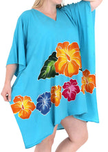 Load image into Gallery viewer, Women&#39;s Designer Sundress Beachwear Plus Size Evening Casual Cover ups Turquoise