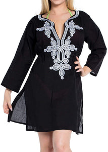 la-leela-bikini-swim-beach-wear-swimsuit-cover-ups-women-caftan-dress-embroidery