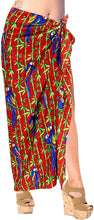 Load image into Gallery viewer, LA LEELA Women Beachwear Sarong Bikini Cover up Wrap Bathing Suit 5 ONE Size