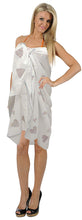 Load image into Gallery viewer, la-leela-womens-beachwear-bathing-sarong-bikini-cover-up-wrap-dress-30-one-size