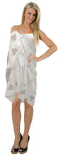 Load image into Gallery viewer, la-leela-womens-beachwear-bathing-sarong-bikini-cover-up-wrap-dress-30-one-size