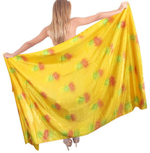 Load image into Gallery viewer, LA LEELA Women Beachwear Bikini Wrap Cover up Swimwear Bathing Suit 15 Plus Size