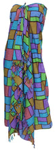 Load image into Gallery viewer, la-leela-womens-beachwear-bathing-sarong-bikini-cover-up-wrap-dress-2-one-size