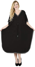Load image into Gallery viewer, Long Kimono Loose Beach Swimwear Swimsuit Bikini Cover up Caftan Maxi Dress L-5X