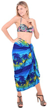 Load image into Gallery viewer, la-leela-womens-beach-bikini-cover-up-wrap-bathing-suit-sarong-3-plus-size