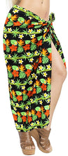 Load image into Gallery viewer, LA LEELA Women Beachwear Sarong Bikini Cover up Wrap Bathing Suit 5 ONE Size