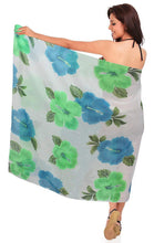 Load image into Gallery viewer, LA LEELA Women Beachwear Bikini Wrap Cover up Swimwear Bathing Suit 06 ONE Size