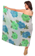 Load image into Gallery viewer, LA LEELA Women Beachwear Bikini Wrap Cover up Swimwear Bathing Suit 06 ONE Size