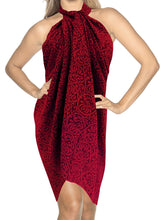 Load image into Gallery viewer, LA LEELA Mini Sarong Women Beachwear Bikini Wrap Cover up Swimwear Multi