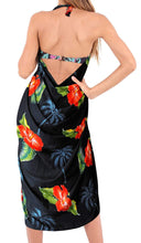 Load image into Gallery viewer, la-leela-women-beachwear-bikini-cover-up-wrap-dress-swimwear-sarong-03-plus-size
