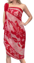 Cargar imagen en el visor de la galería, LA LEELA Women&#39;s Bikini Wrap Cover up Swimsuit Sarong Dress Jacquard ONE Size
