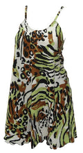 Load image into Gallery viewer, la-leela-womens-summer-tunic-top-swing-t-shirt-loose-beach-sundress-swim-cover-up-1