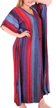 Load image into Gallery viewer, Women&#39;s Tie Dye Beachwear Sleeveless Casual Casual Caftan Multi Cover up Green
