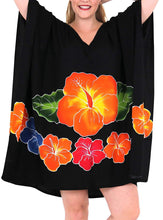 Load image into Gallery viewer, Women&#39;s Designer Sundress Beachwear Plus Evening Casual Cover ups Dresses Black