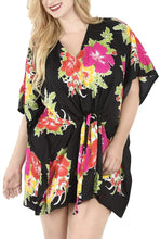 Load image into Gallery viewer, la-leela-womens-bikini-cover-up-dress-swim-beach-wear-caftan-swimsuit-printed