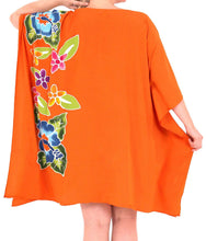 Load image into Gallery viewer, Women&#39;s Designer Sundress Beachwear Plus Evening Casual Cover ups Dress Orange