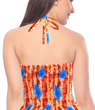 Load image into Gallery viewer, swimwear-beach-wear-swimsuit-cover-up-womens-maxi-skirt-tube-top-halter-neck