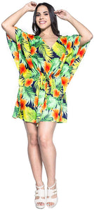 la-leela-womens-bikini-cover-up-dress-swim-beach-wear-caftan-swimsuit-printed