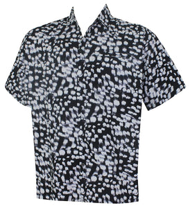 LA LEELA Shirt Casual Button Down Short Sleeve Beach Shirt Men Pocket Brasso 3