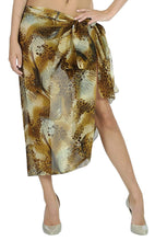 Load image into Gallery viewer, la-leela-women-beachwear-wrap-bikini-cover-up-swimwear-digital-one-size