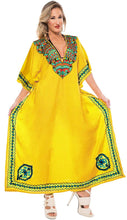 Load image into Gallery viewer, womens-long-beach-casual-dress-rayon-swimwear-swimsuit-kimono-cover-up-kaftan