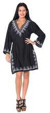 Load image into Gallery viewer, la-leela-bikini-swimwear-swimsuit-beach-cover-ups-womens-summer-dresses-printed