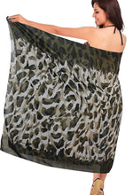 Load image into Gallery viewer, LA LEELA Beachwear Bikini Cover up Bathing Suit Wrap Pareo Women 19 ONE Size