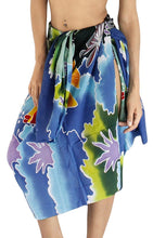 Load image into Gallery viewer, LA LEELA Swimsuit Cover-Up Sarong Beach Wrap Skirt Hawaiian Sarongs for Women Plus Size Large Maxi EA