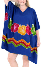 Load image into Gallery viewer, Women&#39;s Beachwear Evening Plus Kimono Blouse Loose Casual Cover ups Casuals Blue
