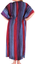 Load image into Gallery viewer, Women&#39;s Tie Dye Beachwear Sleeveless Casual Casual Caftan Multi Cover up Green