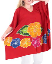 Load image into Gallery viewer, Women's Kimono Sundress Beachwear Lounger Plus Size Bikini Cover ups Blue