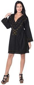 la-leela-rayon-womens-caftan-style-summer-beachwear-bathing-suit-cover-up-dress