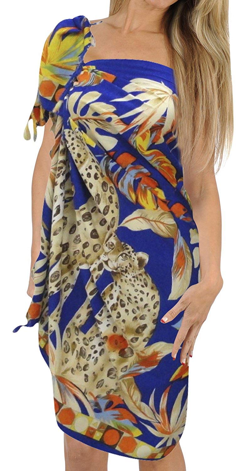 la-leela-women-beachwear-sarong-bikini-cover-up-wrap-bathing-suit-98-one-size