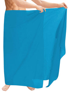 la-leela-mens-sarong-beach-cover-up-wrap-solid-pareo-stylish-swimwear-swimsuit