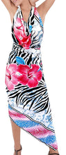 Load image into Gallery viewer, la-leela-soft-light-resort-suit-girls-pareo-sarong-printed-78x39-pink_6694
