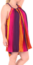 Load image into Gallery viewer, Rayon Tie Dye Women Beachwear Cover ups Bikini Swimwear Casual Caftan Beige