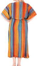 Load image into Gallery viewer, Women&#39;s Tie Dye Beachwear Sleeveless Rayon Loungewear Caftan Multi Cover up Pink