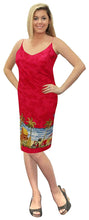 Load image into Gallery viewer, la-leela-swimwear-women-spaghetti-backless-wrap-sarong-beach-bikini-cover-ups