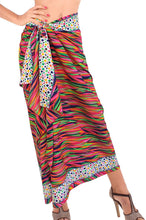 Load image into Gallery viewer, la-leela-women-beachwear-wrap-bikini-cover-up-bathing-suit-swimwear-07-one-size