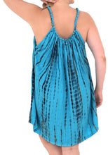 Load image into Gallery viewer, Women&#39;s Designer Sundress Beachwear Evening Plus Casual Cover ups TOP Turquoise