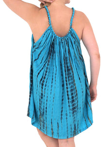 Women's Designer Sundress Beachwear Evening Plus Casual Cover ups TOP Turquoise