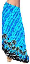 Load image into Gallery viewer, LA LEELA Women Beachwear Bikini Wrap Cover up Swimsuit Dress Sarong 17 ONE Size