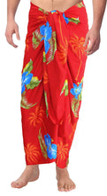 Load image into Gallery viewer, LA LEELA Bathing Suit Swimwear Cover ups Beachwear Wrap Mens Sarong Swimsuit Pareo Swim