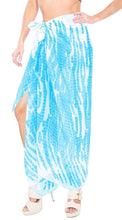 Load image into Gallery viewer, LA LEELA Women Beachwear Bikini Wrap Cover up Swimwear Gradient ONE Size