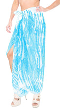 Load image into Gallery viewer, LA LEELA Women Beachwear Bikini Wrap Cover up Swimwear Gradient ONE Size