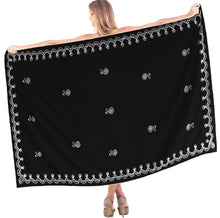 Load image into Gallery viewer, LA LEELA Women&#39;s Bikini Wrap Cover up Swimsuit Dress Sarong Solid 15 ONE Size